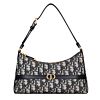 Christian Dior 30 Montaigne Mini Hobo Shoulder Bag Dark Blue