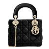 Christian Dior Mini Lady Dior Bag Black