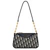 Christian Dior 30 Montaigne Hobo Avenue Mini Bag Dark Blue