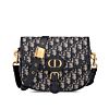 Christian Dior Medium Dior Bobby Handbag Dark Blue