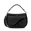 Christian Dior Mini Saddle Soft Bag Black