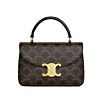 Celine Teen Nino Bag In Triomphe Canvas Coffee