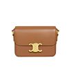 Celine Teen Triomphe Bag In Shiny Calfskin 