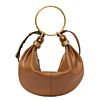 Chloe Small Bracelet Hobo Bag In Grained Leather 