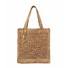 Chloe Summer Banana Tote Bag In Raffia