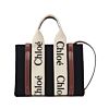 Chloe Small Woody Tote Bag Black