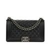 Chanel Lambskin Boy Bag A67086 Black