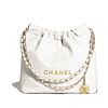 Chanel 22 Handbag AS3261 White
