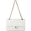 Chanel Women's Classic Flap Bag A01112 White