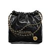 Chanel 22 Small Handbag AS3260 Black