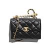 Chanel Mini Flap Bag With Top Handle AS5001 Black