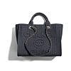 Chanel Shopping Bag AS3351 Dark Blue
