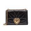 Dolce & Gabbana Large Devotion Bag in quilted nappa leather 