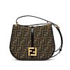 Fendi C'mon Medium 8BT366 Coffee