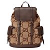 Gucci Backpack With Jumbo GG Dark Coffee