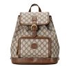 Gucci Backpack With Interlocking G 674147 Dark Coffee
