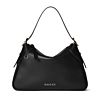 Gucci GG Emblem Medium Shoulder Bag 815217 Black