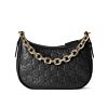 Gucci GG Emblem Small Shoulder Bag 815409 Black