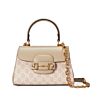Gucci Horsebit 1955 Mini Bag 703848 Cream