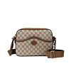 Gucci Messenger Bag With Interlocking G 675891 Dark Coffee