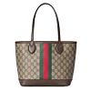 Gucci Ophidia Small Tote Bag 726762 Dark Coffee