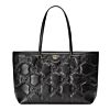 Gucci GG Matelasse Leather Medium Tote 631685 Black