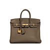 Hermes Birkin 25 Togo Leather Bag