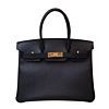 Hermes Birkin 30 Epsom Leather Paon Phw 