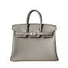 Hermes Birkin 25 Togo Leather Silver Gray