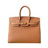 Hermes Birkin 25 Bronze Epsom Light Coffee