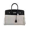 Hermes Birkin 35 Fray Bag Black