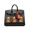 Hermes Sac Faubourg Birkin 20 So Matte Alligator Hardware 