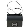 Hermes Constance 18 Mini Bag Epsom Leather Lizard Buckle Black
