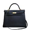 Hermes Kelly Bag 35 Togo Leather Black