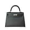 Hermes Kelly Bag 25 Epsom Leather Black