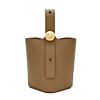 Loewe Mini Pebble Bucket Bag In Mellow Calfskin 
