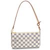 Louis Vuitton Damier Pochette Accessories N41207 White