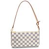 Louis Vuitton Damier Pochette Accessories N41207 White