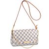 Louis Vuitton Damier Eva Clutch N41275 White