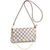 Louis Vuitton Damier Eva Clutch N41277 White