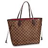 Louis Vuitton Damier Canvas Neverfull N41359 Brown