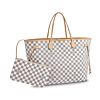 Louis Vuitton Damier Canvas Neverfull Tote N41360 White