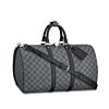 Louis Vuitton Damier Graphite Canvas Keepall N41418 Black