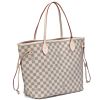 Louis Vuitton damier azur canvas neverfull MM N51107 White