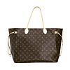 Louis Vuitton Monogram Neverfull M40157 Brown