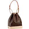 Louis Vuitton Monogram Canvas Petit Noe Bag M42224 Brown