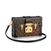 Louis Vuitton Monogram Petite Malle w Tags M50013 Brown