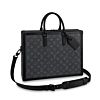 Louis Vuitton Soft Trunk Briefcase M44952 Black