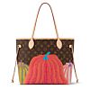 Louis Vuitton LV x YK Neverfull MM M46468 Brown