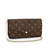 Louis Vuitton Felicie Pochette M61276 Brown